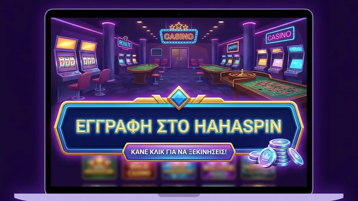 Εγγραφή με μπόνους στο Hahaspin